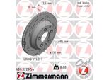 Zimmermann 600.3229.54 - Disco Freno, Sinistro Per Q7 (4L), Cayenne (92A), Cayenne (9PA), Touareg (7L), Touareg (7P), Touareg (CR7, RC8)