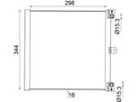 Mahle Ac 948 000S - Condensatore Aria Condizionata Oe 99157311102 Per 911 (991), Boxster (981), Cayman (981)