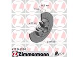 Zimmermann 470.2429.00 - Disco Freno Per Espace Iv (Jk), Vel Satis (BJ0)