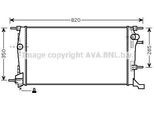 Prasco RTA2445 - Oe 214100057R Radiatore, Raffreddamento Motore Per Megane Cc, Megane Iii