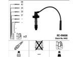 Ngk 8492 - Set Di Cavi Candela Oe 74 31 275 284 Per Laguna I, Safrane Ii (B54), S40 I (644), V40 (645)