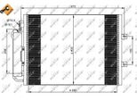 Nrf 35879 - Oe 8200448252 Condensatore Aria Condizionata Con Essiccatore Per Twingo Ii (CN0)