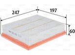 Valeo 585456 - Filtro Aria Oe 165469229R Per Laguna Iii, Latitude (L70)