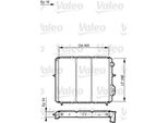 Valeo 730183 - Radiatore Oe 7700804240, Raffreddamento Motore Per Clio I