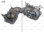 Valeo 506564 - Pompa Acqua Oe PA7715 Per Thalia I (Lb), Megane Scenic, Megane I, Kangoo (Fc), Kangoo (Kc), Clio Ii, Clio I