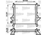 Valeo 732051 - Oe 7701045212 Radiatore, Raffreddamento Motore Per Twingo I (S06), Twingo I (C06)