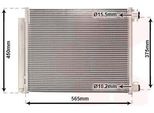 Van Wezel 43015703 Condensatore Climatizzatore Condensatore Climatizzatore Per Renault Megane Iv Grandtour (K9A/M/N) + Essiccatore
