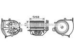 Prasco RT8585 - Motore Soffiante Oe 7701056598 Per Scenic Ii, Grand Scenic Ii (Jm)