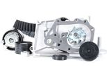 Gates KP45671XS Pompa Acqua + Kit Cinghia Dentata Oe 119A04687R Compatibile Con Wind, Twingo, Scenic, Modus, Megane, Laguna, Fluence, Clio
