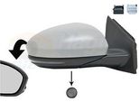 Van Wezel 4407818 Specchietto Retrovisore Esterno Destro Per Renault Megane Iv Grandtour (K9A/M/N) Convesso Riscaldato Primerizzato