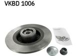 Skf Vkbd 1006 - Oe 77 01 206 328 Disco Freno Per Megane I, Megane Scenic, Scenic I