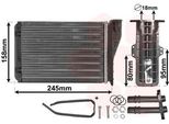Van Wezel 43006249 - Oe 6025370414 Scambiatore Di Calore, Riscaldatore Per Espace Iii (Je)
