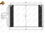 Nrf 35533 - Condensatore Aria Condizionata Oe 6025307276 Per Avantime (DE0), Espace Iii (Je), Laguna I