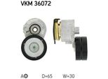 Skf Vkm 36072 - Oe 82 00 072 120 Spannrolle, Keilrippenriemen FüR Megane Ii, Clio Iii, Grand Scenic Ii (Jm), Grand Scenic Iii (Jz), Megane Cc, Megane Iii, Scenic Ii, Scenic Iii