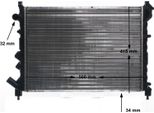 Mahle Cr 610 000S - Oe 7701038237 Radiatore, Raffreddamento Motore Per Espace Iii (Je), Laguna I