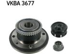 Skf Vkba 3677 - Oe 43202 00Q0D Set Di Cuscinetti Ruota Per Kangoo (Kc), Kangoo (Fc)