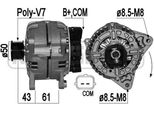 Era 209404A - Alternatore Oe 77 11 368 601 Per Grand Scenic Ii (Jm), Grand Scenic Iii (Jz), Laguna Ii, Megane Cc, Megane Ii, Megane Iii, Scenic Ii, Scenic Iii
