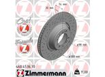 Zimmermann 460.4536.70 - Disco Freno Per 718 (982), 911 (991), 911 (992), Cayman (981)