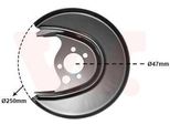 Van Wezel Piastra Di Ancoraggio Posteriore Sinistra (5824373) Per Vw Polo Seat Ibiza Ii Cordoba
