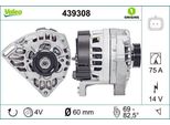 Valeo 439308 - Alternatore Oe 7700427880 Per Twingo I (S06), Twingo I (C06), Kangoo (Fc), Kangoo (Kc), Clio Ii