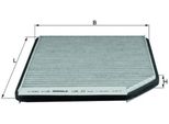 Mahle Lak 23 - Oe 7711228920 Filtro Aria Abitacolo Per Laguna I