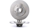 Ridex 82B0463 - Oe 7700780077 Disco Freno, Asse Posteriore Per Clio I, Clio Ii, Megane I, Megane Ii, Megane Iii, Thalia I Lb