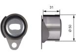 Gates T41157 - Spannolinamento Oe M343741, Zahnriemen FüR Express, Kangoo (Kc), Kangoo (Fc), Laguna I, Megane I, Megane Scenic, Rapid, Clio I, Clio Ii, Espace Iii (Je), Thalia I (Lb), Scenic I, Trafic (P, T, V), S40 I (644), V40 (645)