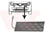 Van Wezel 4368511 Griglia Radiatore Griglia Anteriore Per Renault Twingo Iii Hatchback (Bcm) Sinistra