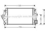 Prasco RT4212 - Intercooler Oe 7701040663 Per Espace Iii (Je), Laguna I