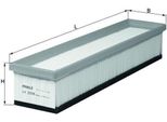 Filtro Aria Mahle Lx 2039 Per Renault Twingo Ii (CN0) Cartuccia Filtrante