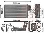Van Wezel 43006227 - Oe 7701204992 Scambiatore Di Calore, Riscaldatore Per Scenic I, Megane Scenic