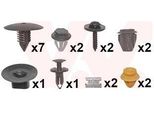 Van Wezel Kit Di Montaggio, Parafango Anteriore Sinistro Per Renault Clio Iv