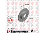 Zimmermann 600.3217.20 - Disco Freno Per Cordoba (6K), Arosa (6H), Ibiza (6K), Polo (6V), Lupo (6E1, 6X1), Polo (6N)