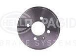 Hella 8DT 355 301-561 - Oe 6X0609617 Tamburo Del Freno Per Arosa (6H), Lupo (6E1, 6X1)