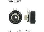 Skf Vkm 11107 - Oe 030 109 243 L Spannrolle, Zahnriemen FüR Arosa (6H), Cordoba (6K), Cordoba (6L), Ibiza (6K), Ibiza (6L), Inca (6K), Caddy Ii (9K), Fox (5Z), Lupo (6E1, 6X1), Polo (6N), Polo (6V)