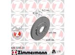 Zimmermann 600.3205.20 - Disco Freno Per Arosa (6H), Lupo (6E1, 6X1), Polo (6N)
