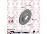 Zimmermann 600.1602.20 - Disco Freno Per Inca (6K), Toledo I (1L2), Caddy Ii (9K), Golf Iii (1H), Golf Cabriolet (1E), Passat (35I), Vento (1H)