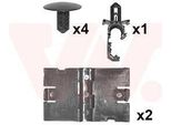 Van Wezel 4373797 - Oe 651007586R Kit Di Montaggio, Cofano Per Clio Iv