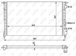 Nrf 507465 - Oe 7700795175 Radiatore, Raffreddamento Motore Per Espace Ii (J)