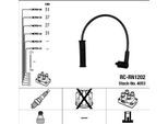 Ngk 4053 - Set Di Cavi Candela Per Sandero, Logan, Lodgy, Thalia Ii (Lu), Thalia I (Lb), Megane Scenic, Megane I, Logan I, Kangoo (Fw), Kangoo (Fc), Kangoo (Kw), Kangoo (Kc)