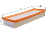 Mahle Lx 997 - Filtro Aria Oe 6K0129620B Per Inca (6K), Ibiza (6K), Cordoba (6K), Polo (6V), Caddy Ii (9K)