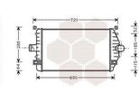 Van Wezel 43004277 - Intercooler Oe 6025310508 Per Espace Iii (Je), Laguna I