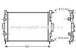 Prasco RT2307 - Radiatore Oe 7711135784, Raffreddamento Motore Per Scenic Ii, Grand Scenic Ii (Jm), Megane Ii
