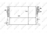Nrf 58488 - Oe 214100015R Radiatore, Raffreddamento Motore Per Grand Scenic Iii (Jz), Scenic Iii
