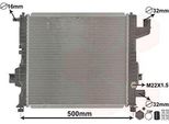 Van Wezel 43002262 - Oe 7701042415 Radiatore, Raffreddamento Motore Per Twingo I (C06), Twingo I (S06)