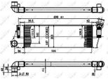 Nrf 30899 - Intercooler Oe 8200115540 Per Megane Ii, Scenic Ii, Grand Scenic Ii (Jm)