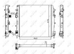 Nrf 58317A - Radiatore Oe 8200072713, Raffreddamento Motore Per Kangoo (Kc), Kangoo (Fc)