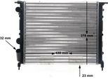 Mahle Cr 476 000S - Oe 7700786444 Radiatore, Raffreddamento Motore Per Clio I, Rapid