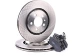 Stark SKBK-1090179 - Dischi E Pastiglie Freno Oe 357698151F Per Golf Iii (1H), Vento (1H)