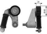 Gates T38457 - Puleggia Tenditore Oe 7700102395, Cinghia A V Per Espace Iii (Je), Laguna I, Megane I, Megane Scenic, Scenic I, S40 I (644), V40 (645)